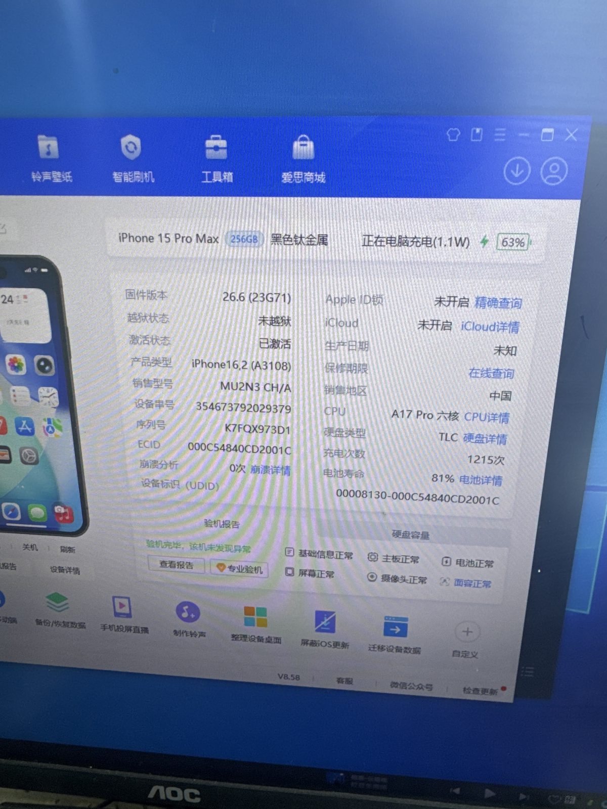 苹果 iPhone 15 Pro Max 256GB